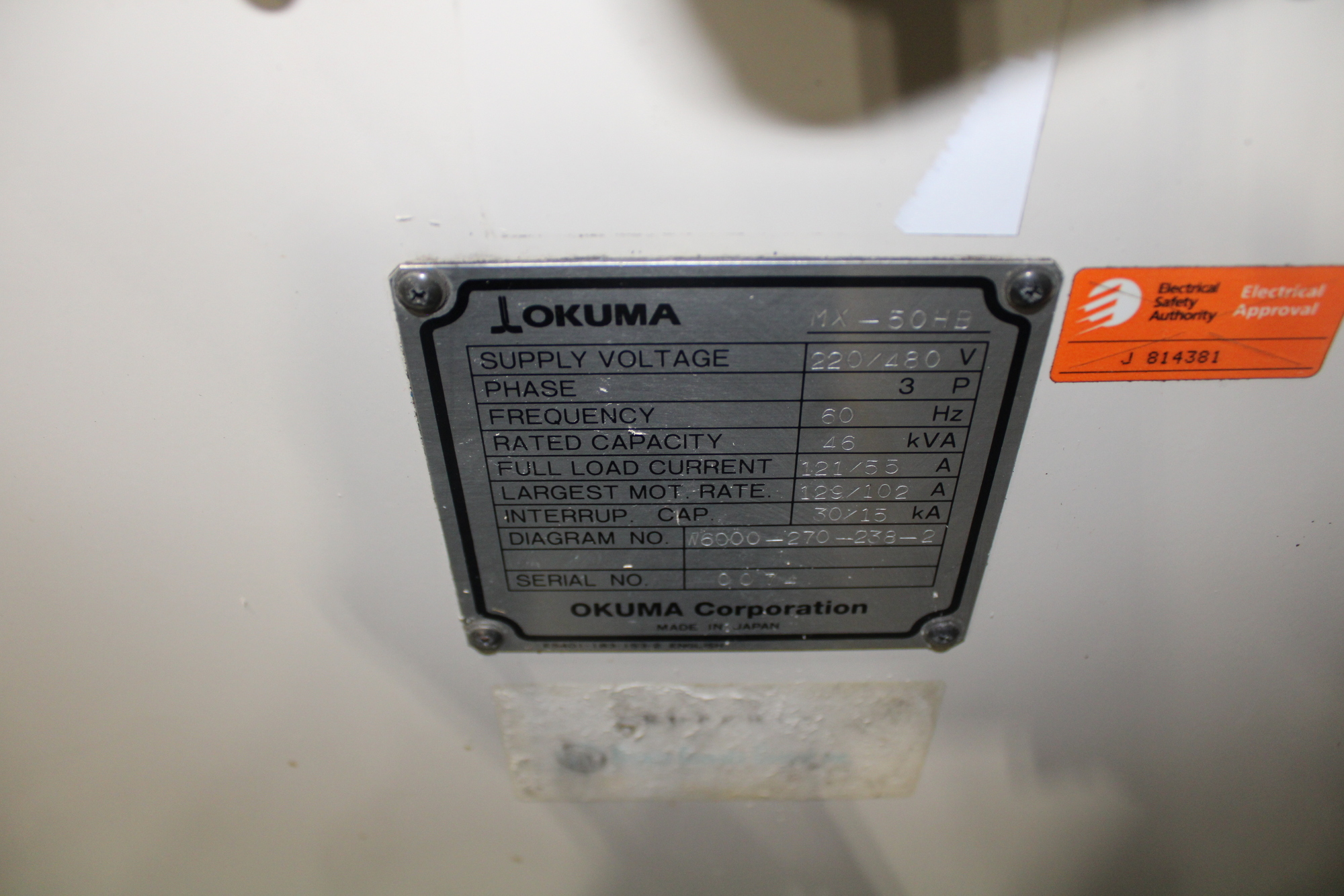 1997 OKUMA MX-50HB Horizontal Machining Centers | Levy Recovery Group