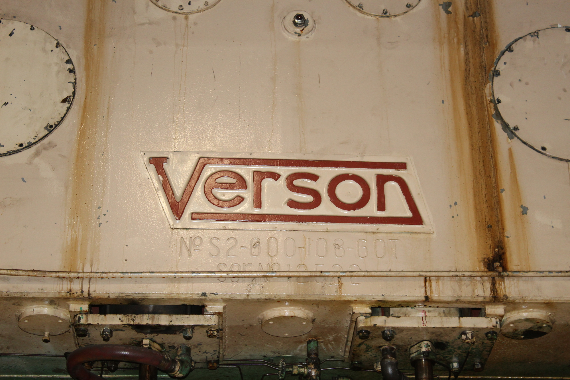 VERSON S2-000-1085-60T Stamping Press | Levy Recovery Group