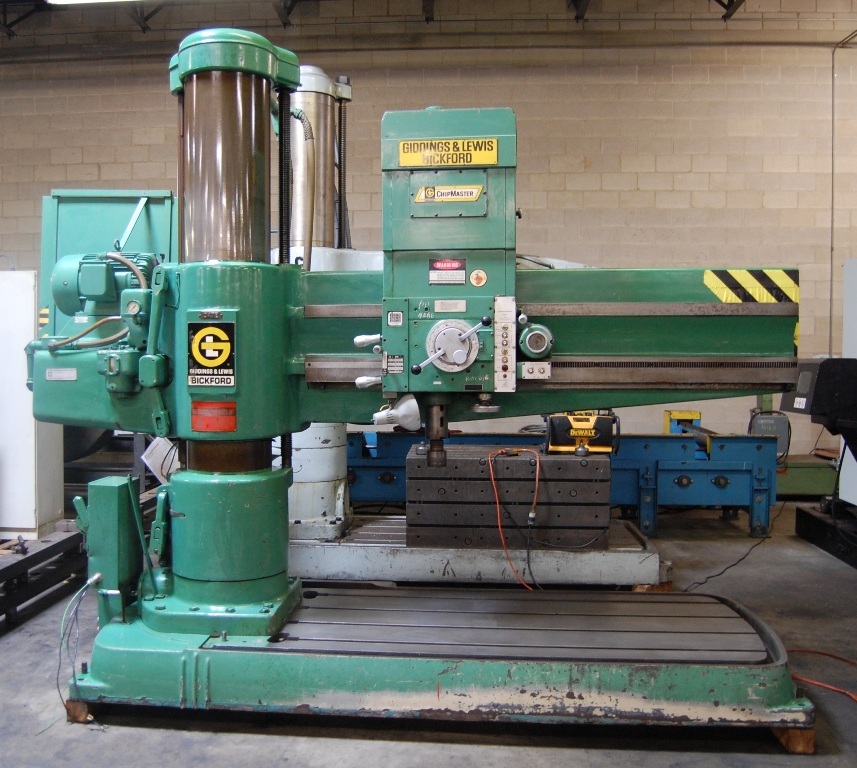 1977 GIDDINGS & LEWIS BICKFORD CHIPMASTER Radial Drills | Levy Recovery Group