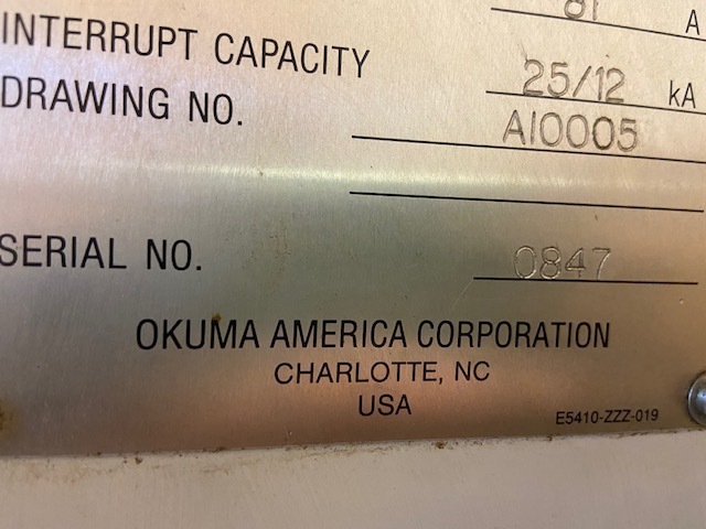 2006 OKUMA MC-V4020 Vertical Machining Centers | Levy Recovery Group