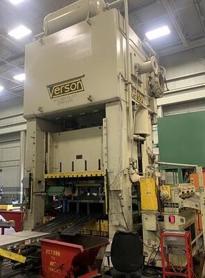 VERSON S2-800-84-72T Straight Side Press | Levy Recovery Group