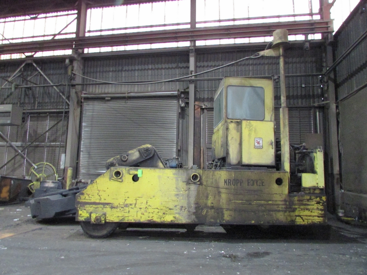 DYNAMIC EQUIPMENT 36000 LB CAPACITY ELECTRIC FORGING TRASPORT TRUCK | Levy Recovery Group