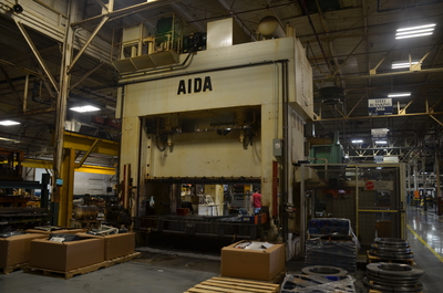 1998 AIDA PMX-L2-6000-10-365-160 Straight Side Press | Levy Recovery Group