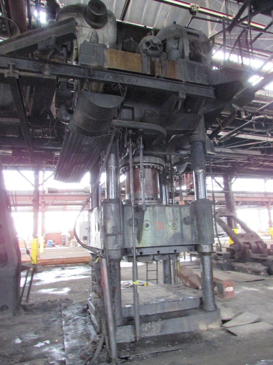 THE HYDRAULIC PRESS MFG. CO. 1000 TON 4-POST HYDRAULIC PRESS | Levy Recovery Group