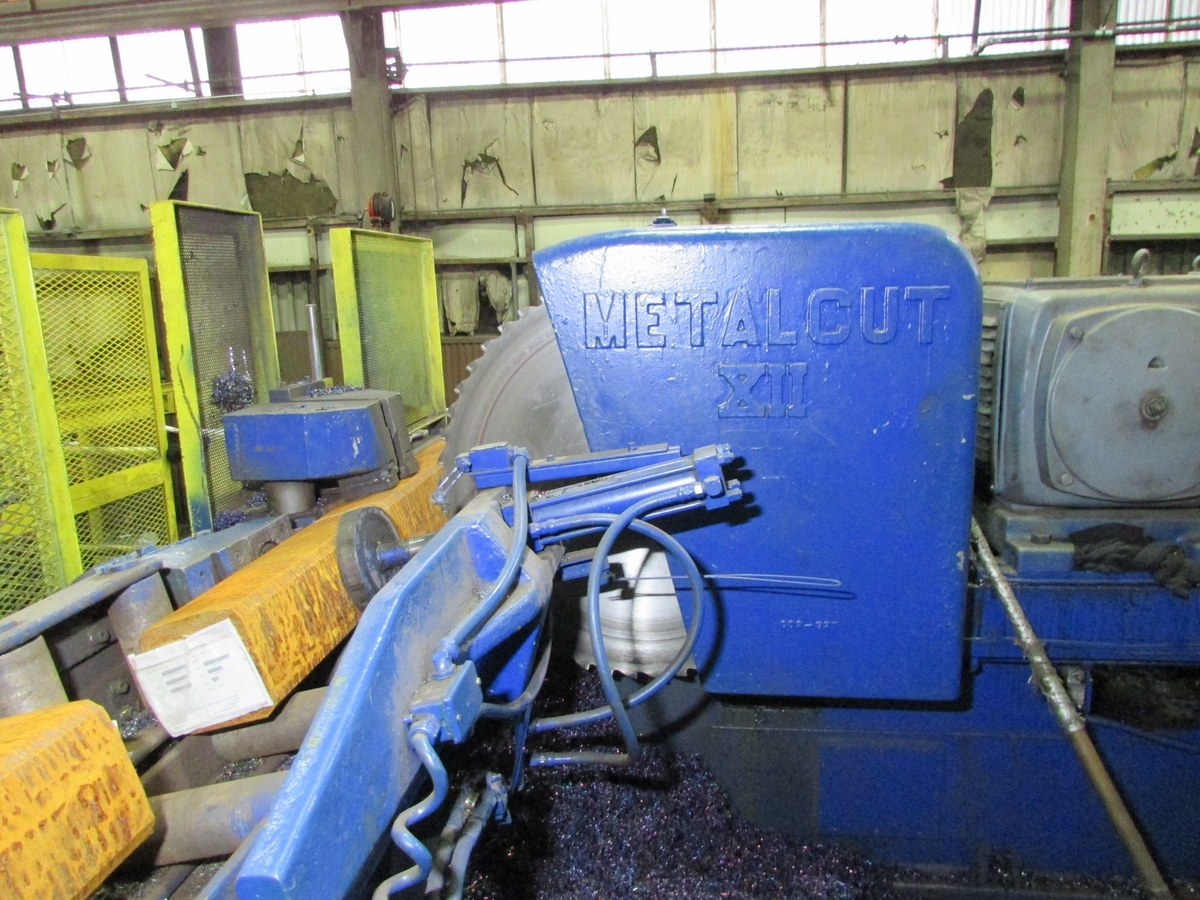 METALCUT MFG XII AUTOMATIC CIRCULAR CUT-OFF SAW SYSTEM | Levy Recovery Group